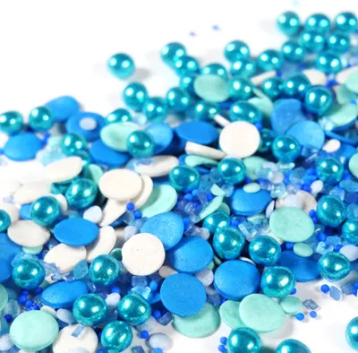 Produktbild von Streuselheld Glitzer Blitzer Superblau 40g - Leckere Streusel und Zuckerstreusel für frühlingshafte & sommerliche Kuchen, Cupcakes & Desserts