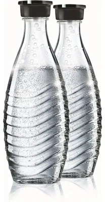 Produktbild von SodaStream Glaskaraffe 0,7L für Crystal & Penguin 2er-Pack spülmaschinenfest