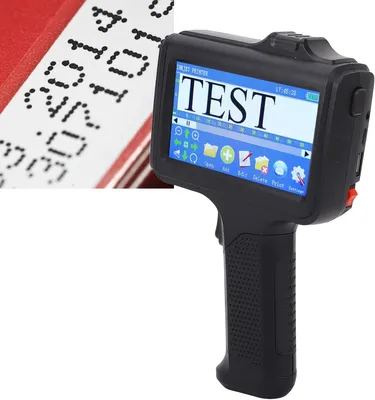 Obrázek produktu pro Přenosná inkoustová tiskárna - Přenosná tiskárna - Mobilní tiskárna - Kódovač - Tiskárna štítků s čárovými kódy