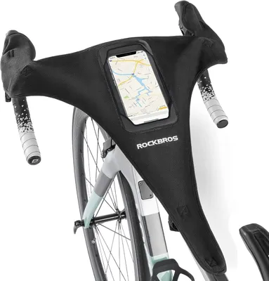 Produktbild von ROCKBROS Schweißfänger für Rollentrainer Fahrrad Rollentrainerzubehör Anti-Schweiß Saugfähig Atmungsaktiv Schnell Trocknend für Mountainbike, Rennrad