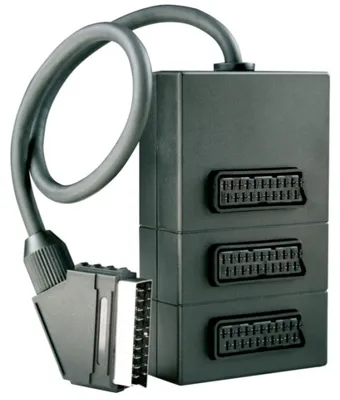 Produktbild von Schwaiger SCV7030 533, 1x SCART, 3 Ausgänge