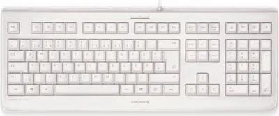 Zdjęcie produktu dla CHERRY KC 1068, Pełnowymiarowy (100%), Przewodowa, USB, QWERTZ, Szary