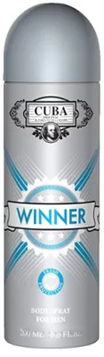 Image de Déodorant Winner pour hommes 200 ml - Cuba