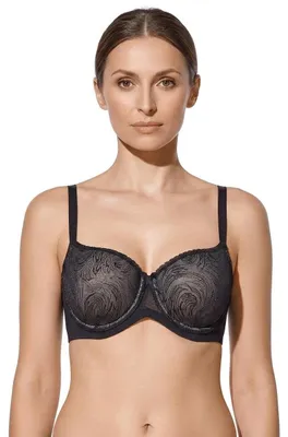 Produktbild von Selene BH Violeta mit Bügel Schale vorgeformt Schwarz 80D