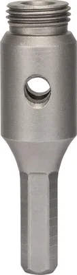 Produktbild von Adapter für Diamantbohrkronen, Maschinenseite 6-Kant, Kronenseite G 1/2Zoll,88mm