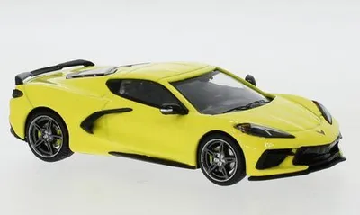 Produktbild von IXO 1:43 Chevrolet Corvette C8 (2020) - yellow