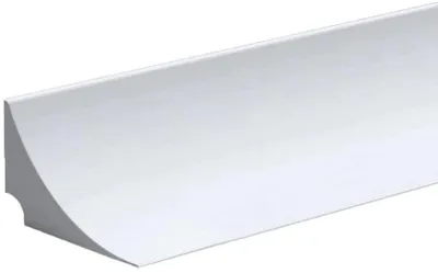 Image de Barrière anti-eau pour douche - Adhésive - Joint d'étanchéité pour douche - Bande d'étanchéité - Joint de sol pour salle de bain - Largeur : 2,5 cm - Bande d'étanchéité