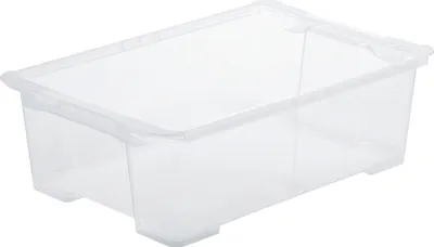 Produktbild von Rotho Aufbewahrungsbox EVO Easy 30 L transparent 58,3 x 39,2 x 18,3 cm