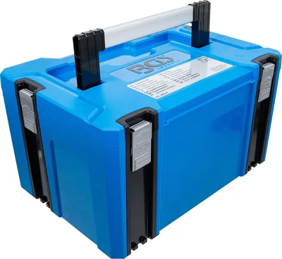 Produktbild von BGS 80012 | Systemkoffer Größe L für Werkzeug | ABS-Kunststoff | stapelbar