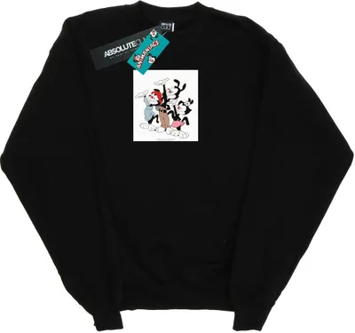 Image de Animaniacs - "Ta Da" Sweat-shirt pour homme BI8348 (L) (Noir)
