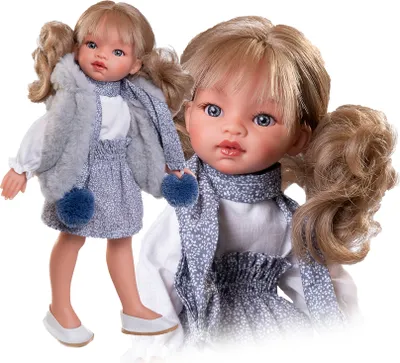 Produktbild von Antonio Juan 25297 EMILY - realistische Puppe mit Vollvinylkörper - 33 cm