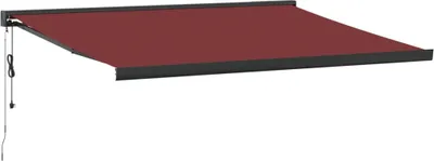 Produktbild von Markise Automatisch Burgunderrot 450x300 cm