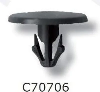 Produktbild von 10x ROMIX C70706 Clip Zier- / Schutzleiste