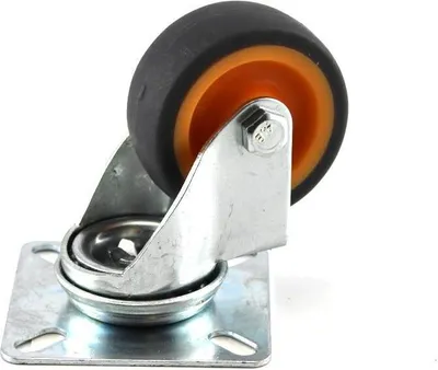 Produktbild von Wheeltech 9052050 Lenkrolle TPR 50mm - abriebfest