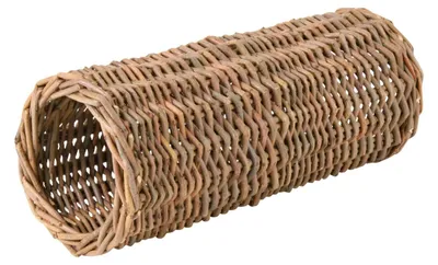 Produktbild von TRIXIE Tunnel, Hamster, Weide, Ø 10 x 25 cm