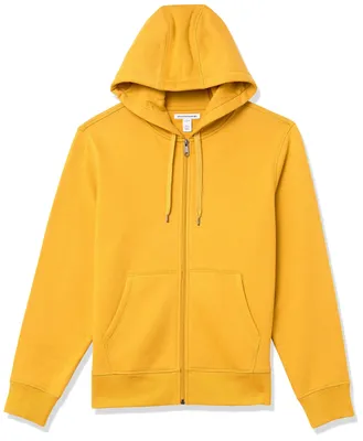 Produktbild von A. Essentials Herren Fleece-Kapuzenpulli mit durchgehendem Reißverschluss (erhäl