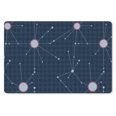 Produktbild von MuchoWow® Schreibtischunterlage Weltraum - Astronomie - Muster 60x40 cm - XXL Mauspad - Großes Mauspad