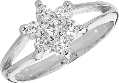 Produktbild von Schöner 925 Sterling Silber Baby - Ring mit Zirkonia, 44 (14.0); TRS22350RSF