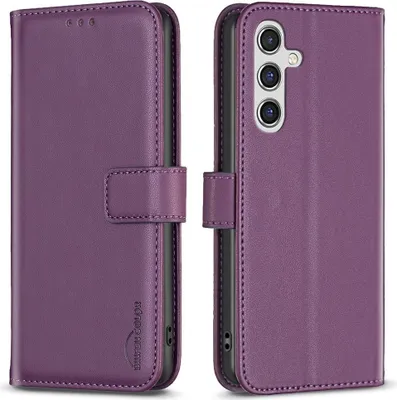 Produktbild von Samsung Galaxy A15 Hülle - BINFEN Klapphülle - Violett