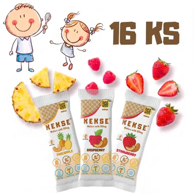 Obrázek produktu pro KEKSE Ovocný mix 16 ks