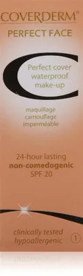 Produktbild von CoverDerm Perfect Face, Farbton 1, Make-up zur Hautkorrektur, 30 ml