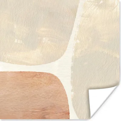 Produktbild von MuchoWow® Poster Vintage - Abstrakt - Pastell 75x75 cm - Wand Dekoration