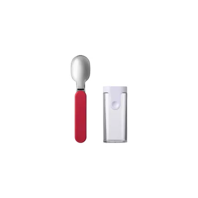 Image de faltbarer löffel ellipse - nordic red