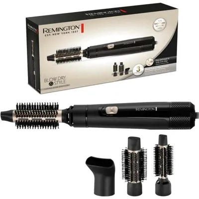 Immagine prodotto di Remington AS7300, Spazzola lisciante ad aria calda, Colore: Nero, Caratteristiche: Pulsanti, Gancio per appendere, Potenza: 800 W