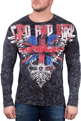 Produktbild von Cipo & Baxx Herren Regular Fit Longsleeve CL485 Black M