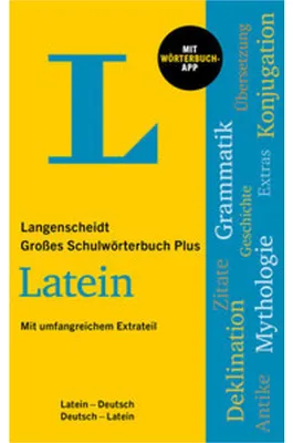 Image de Langenscheidt Großes Schulwörterbuch Plus Latein