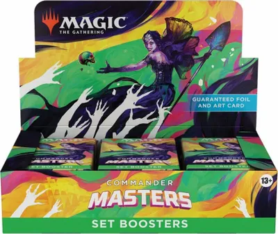 Zdjęcie produktu dla Magic: The Gathering Commander Masters Set Booster Box