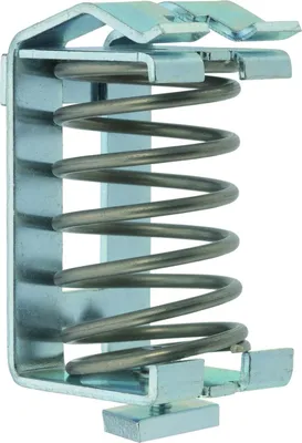 Produktbild von CONTA-CLIP EMV Federklammer SAB Schirmklammer mit Gewindeplatte für C-Schiene Schirmdurchmesser 15,0mm - 32,0mm für