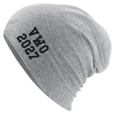 Produktbild von Huuraa Beanie VWO 2027 Abschluss Niederlande Heather Grey One Size Baumwolle und Elasthan Mütze Geschenkidee, KI-generiertes Bild