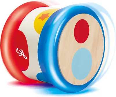 Image de Hape Tambour de bebe bois Hape
