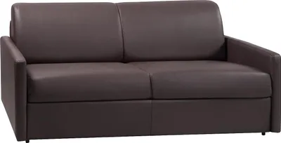 Produktbild von Vente-unique CALIFE, Sofabett, Wohnzimmer, Braun, 4 Sitz(e), Braun, Kunstleder