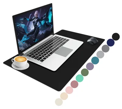 Obrázok produktu pre Omgoods – Písací stôl Mat, 60x40 cm – Čierna farba, jednoduchý a praktický dizajn