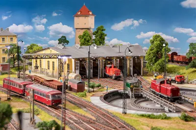 Produktbild von Faller 120081 - 1/87 / H0 Ringlokschuppen Freilassing - Neu