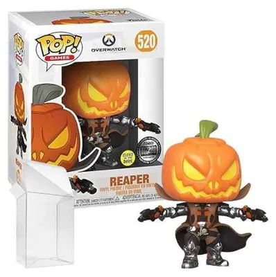Image de Overwatch - Reaper 520, édition exclusive Blizzard avec effets lumineux - Funko Pop! - Figurine en vinyle