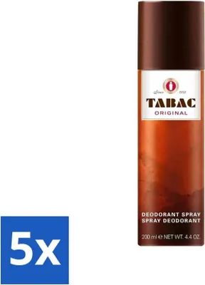 Image de Tabac Original - Déodorant en spray - Antitranspirant - 200 ml - Pack Avantage - 5 pièces