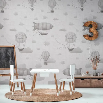 Productafbeelding van Profhome 770612-GU Fotobehang kinderbehang mat grijs donkergrijs 1,59 m x 2,8 m
