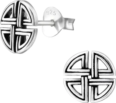 Produktbild von 925 Sterling Silber Ohrstecker Keltisches Motiv