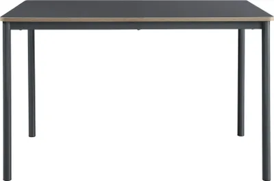 Produktbild von Esstisch ’Lindesberg’ für 4 Personen 120 x 70 cm Stahlbeine Grau