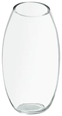 Glas-Tafelvaas, transparent, 14 x 14 x 24,5 cm