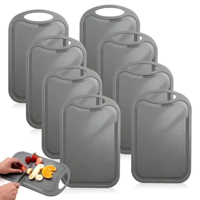 Immagine prodotto di Omgoods - Set di 10 taglieri per colazione, dimensioni 25 x 16 cm - Taglieri in plastica