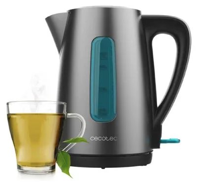 Zdjęcie produktu dla Cecotec 01425, 1,7 l, 2200 W, Stal nierdzewna, Stal nierdzewna, Wskaźnik poziomu wody, Zabezpieczenie przed przegrzaniem