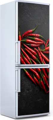 Produktbild von Magnete Dekorative - 60 cm x 180 cm - Küche Magnetmatte Kühlschrankmagnete - Paprika Gemüse