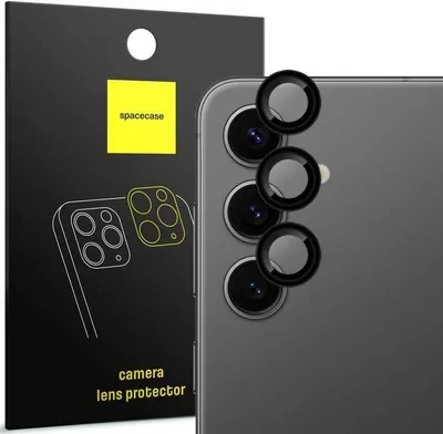 Produktbild von Spacecase Kameraring Galaxy S24 schwarz