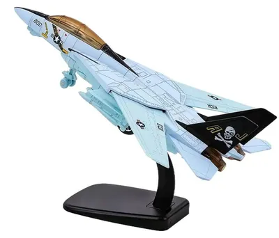 Image de Modèle d'avion F-14, objet de collection avec socle