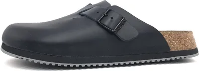 Produktbild von Birkenstock Boston BS Herrenschuhe Hausschuhe Pantolette Schwarz Freizeit, Schuhgröße:40 EU