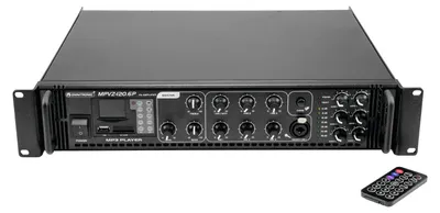 Obrázek produktu pro Omnitronic 80709783 - 120 W - A/B - 0,5% - 85 dB - 80 - 16000 Hz - Klemmleistenanschluss